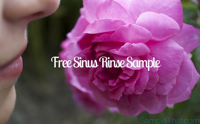 Free Sinus Rinse Sample