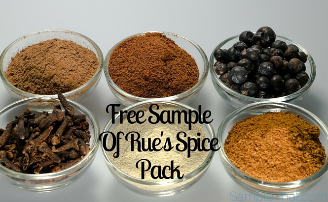 Free Spice Pack Sample